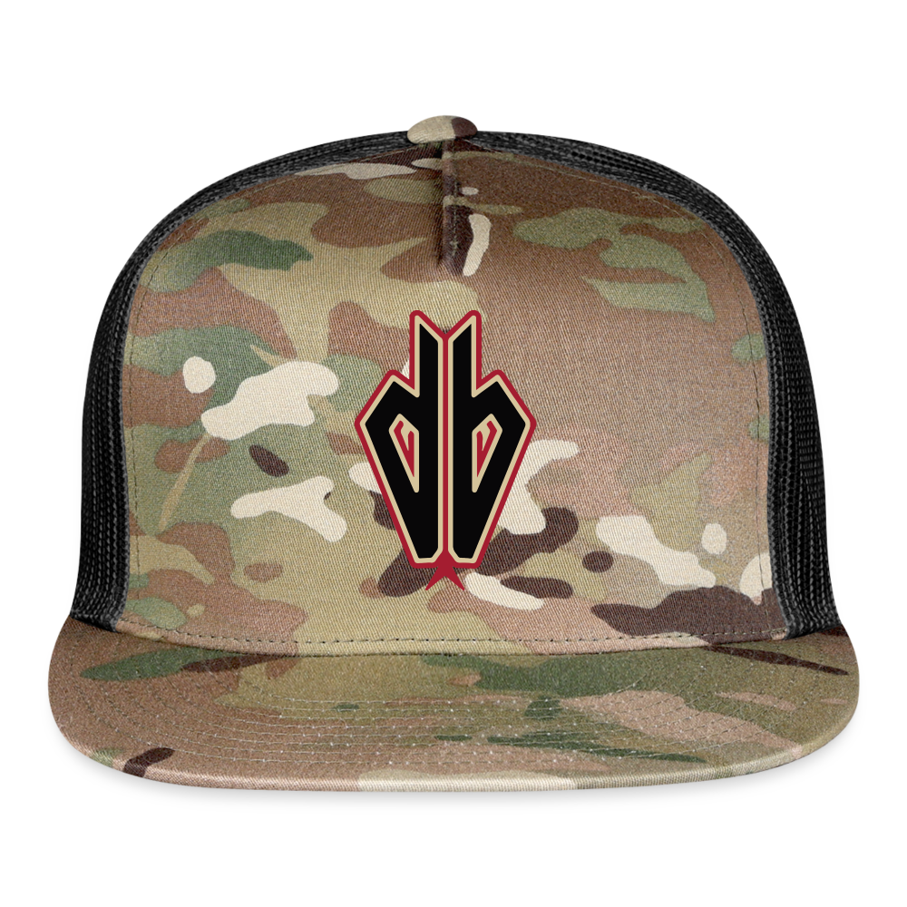 d baks 4 Trucker Cap - MultiCam\black