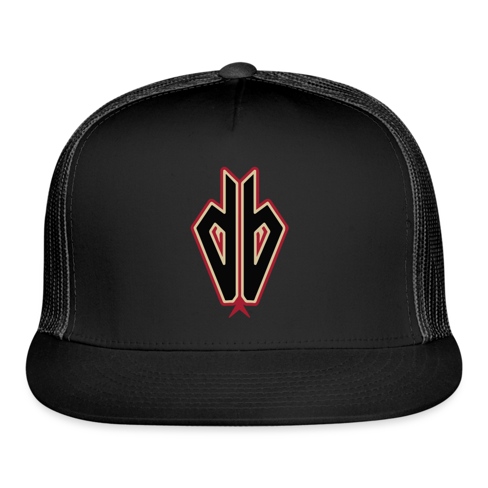 d baks 4 Trucker Cap - black/black