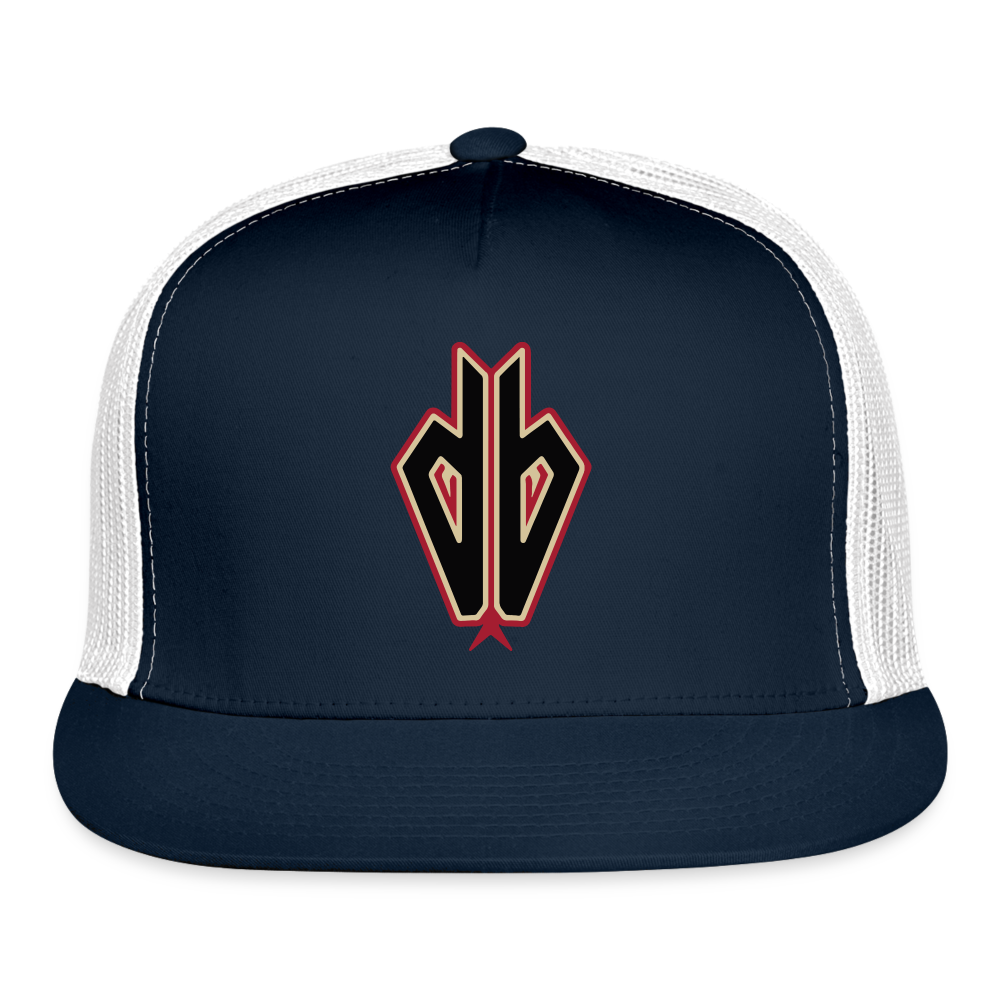 d baks 4 Trucker Cap - navy/white