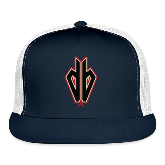 d baks 4 Trucker Cap - navy/white