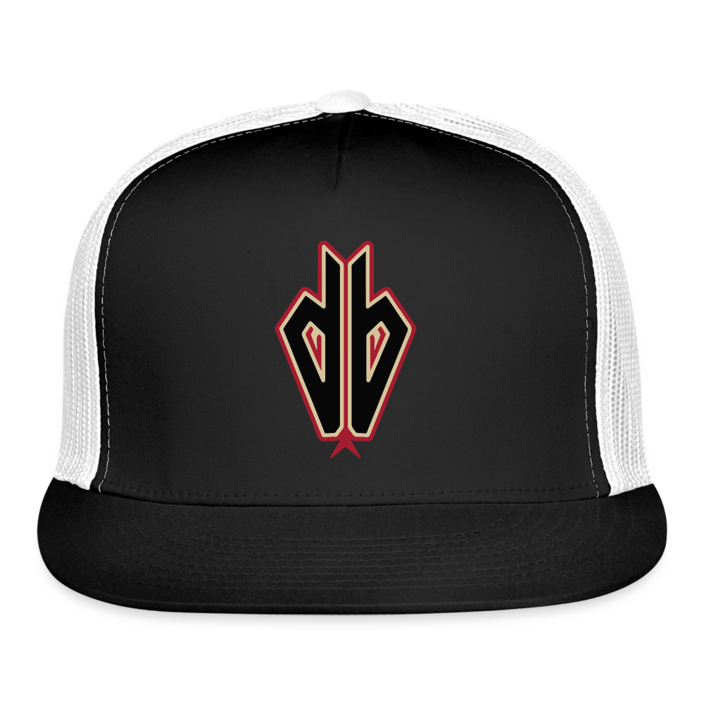 d baks 4 Trucker Cap - black/white
