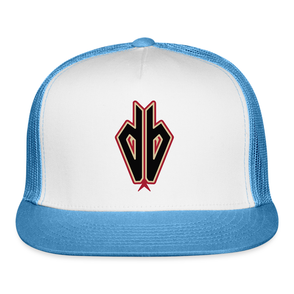 d baks 4 Trucker Cap - white/blue