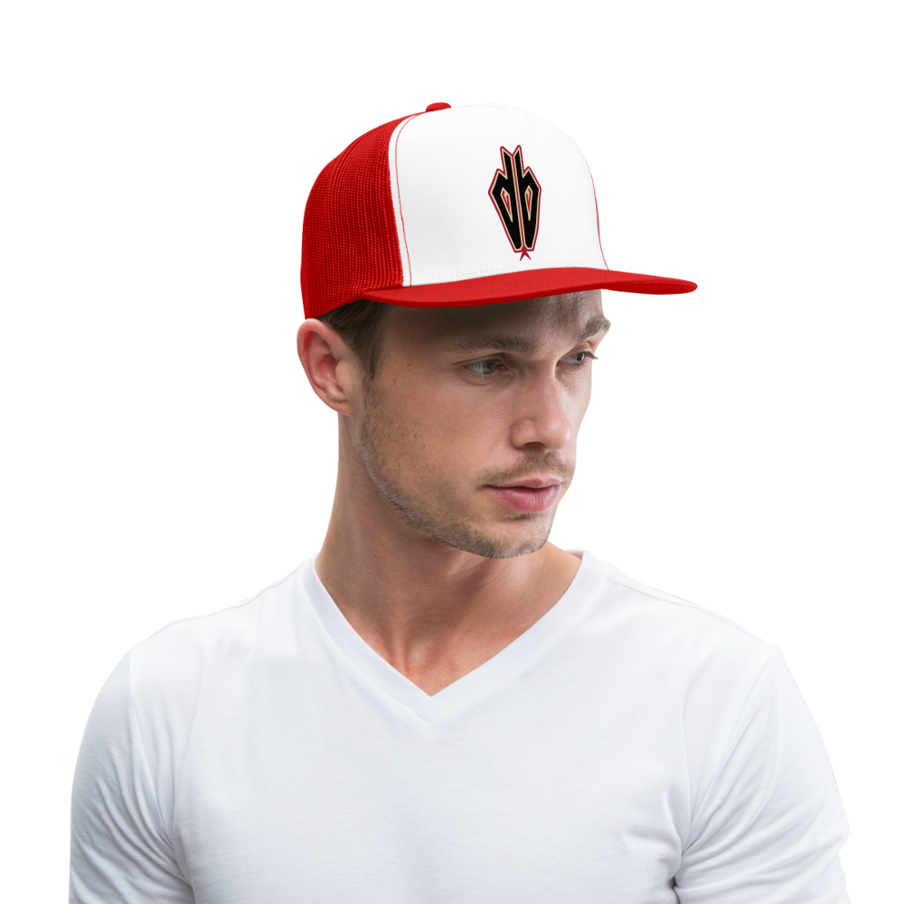 d baks 4 Trucker Cap - white/red