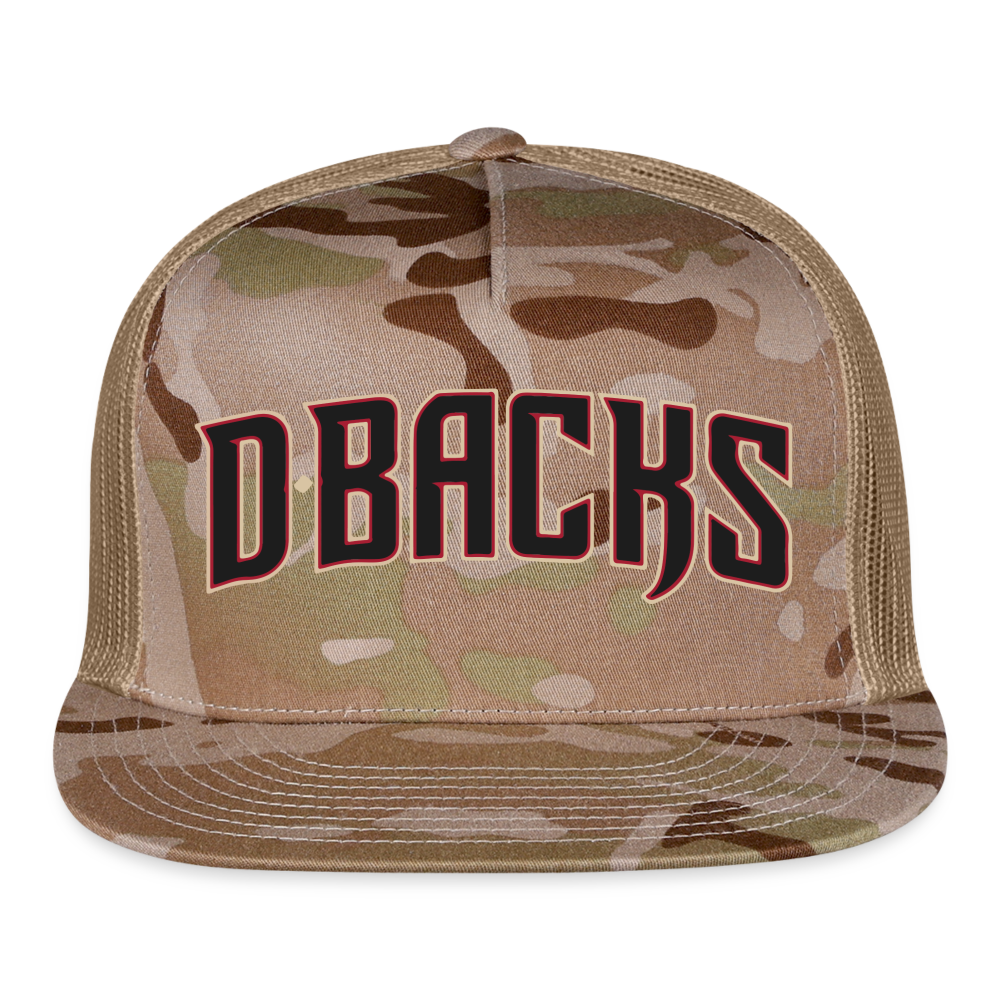 d baks 3 Trucker Cap - MultiCam\tan