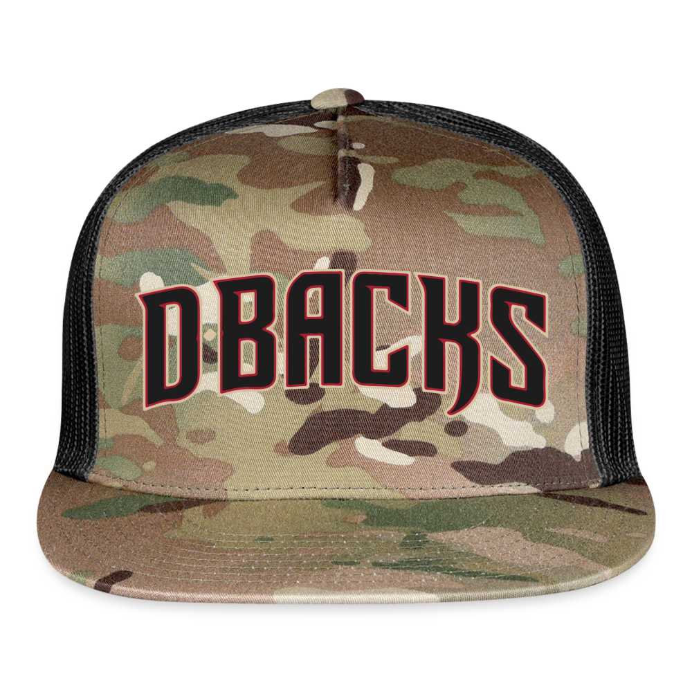 d baks 3 Trucker Cap - MultiCam\black
