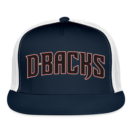 d baks 3 Trucker Cap - navy/white