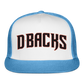 d baks 3 Trucker Cap - white/blue