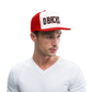 d baks 3 Trucker Cap - white/red