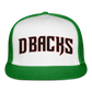 d baks 3 Trucker Cap - white/kelly green