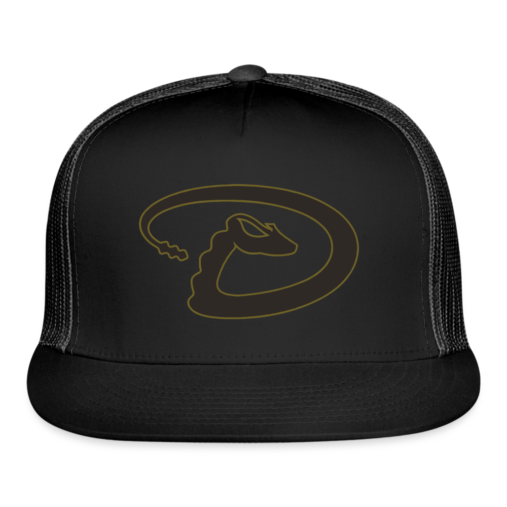 d baks 5 Trucker Cap - black/black