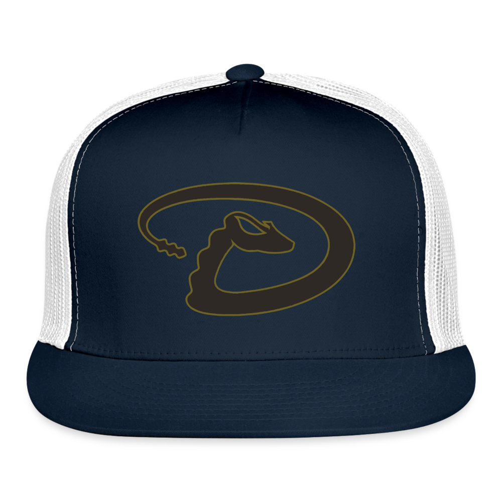d baks 5 Trucker Cap - navy/white
