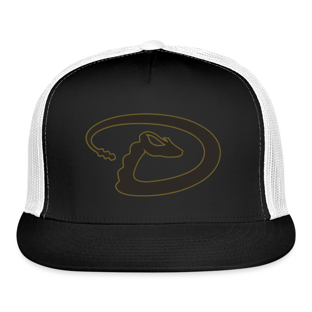 d baks 5 Trucker Cap - black/white