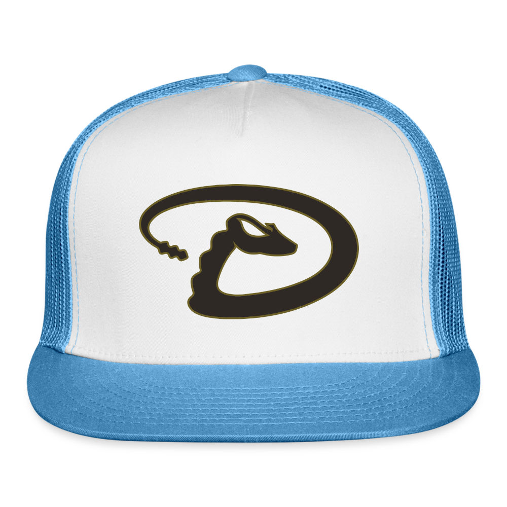 d baks 5 Trucker Cap - white/blue