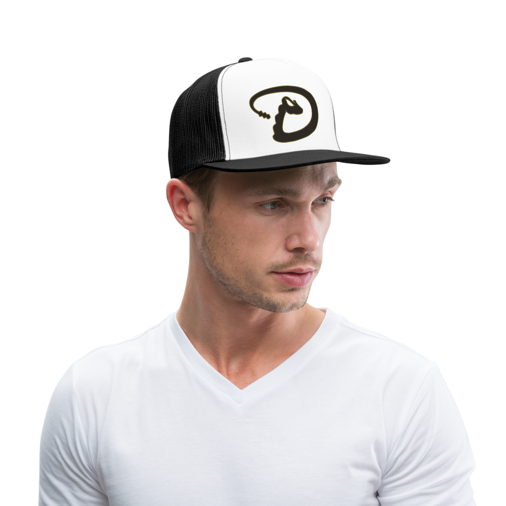 d baks 5 Trucker Cap - white/black