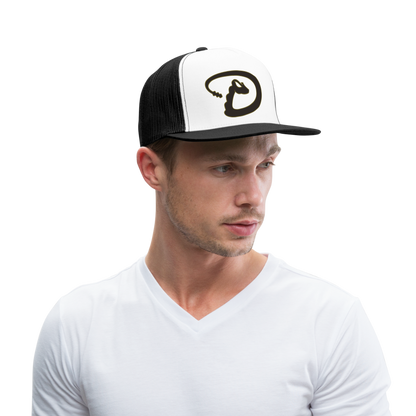 d baks 5 Trucker Cap - white/black