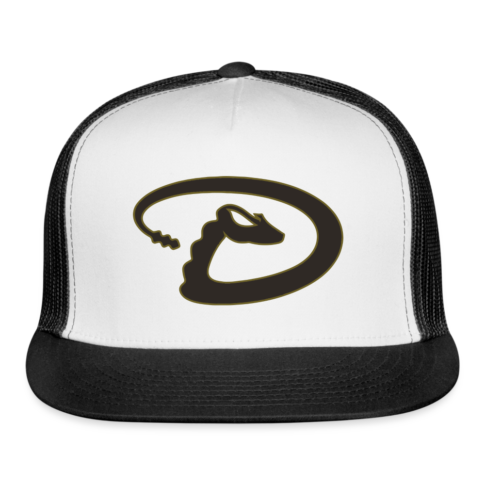 d baks 5 Trucker Cap - white/black