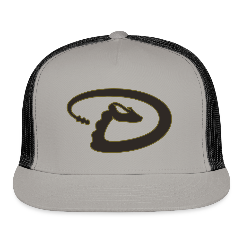 d baks 5 Trucker Cap - gray/black