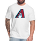 D Baks A 1 Fitted Cotton/Poly T-Shirt by Next Level - white