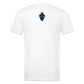 D Baks A 1 Fitted Cotton/Poly T-Shirt by Next Level - white