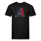 D Baks A 1 Fitted Cotton/Poly T-Shirt by Next Level - black