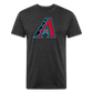 D Baks A 1 Fitted Cotton/Poly T-Shirt by Next Level - heather black
