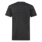 D Baks A 1 Fitted Cotton/Poly T-Shirt by Next Level - heather black
