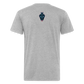 D Baks A 1 Fitted Cotton/Poly T-Shirt by Next Level - heather gray