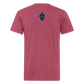 D Baks A 1 Fitted Cotton/Poly T-Shirt by Next Level - heather burgundy