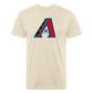 D Baks A 1 Fitted Cotton/Poly T-Shirt by Next Level - heather cream