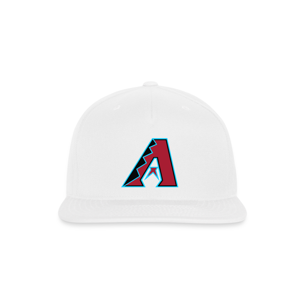 D Baks A TB Snapback Baseball Cap - white