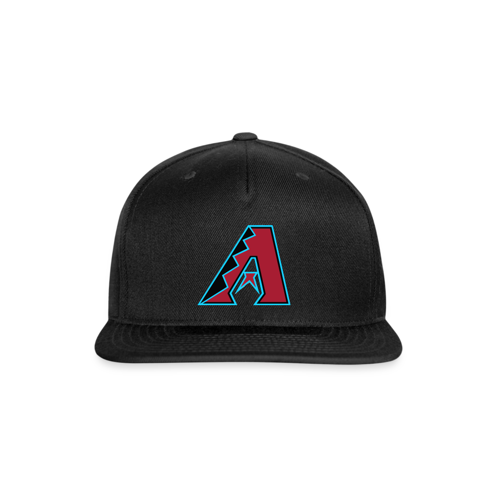 D Baks A TB Snapback Baseball Cap - black
