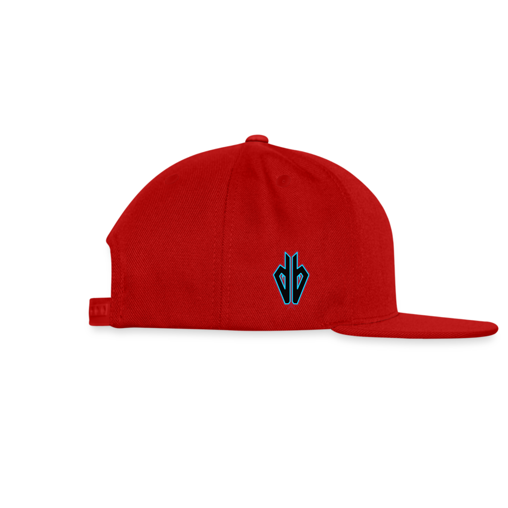 D Baks A TB Snapback Baseball Cap - red