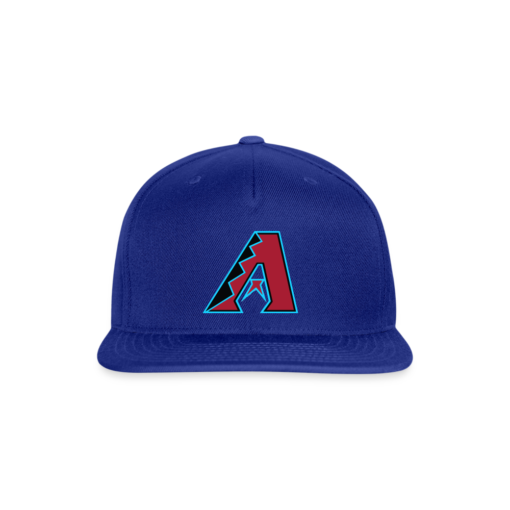 D Baks A TB Snapback Baseball Cap - royal blue