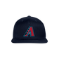 D Baks A TB Snapback Baseball Cap - navy