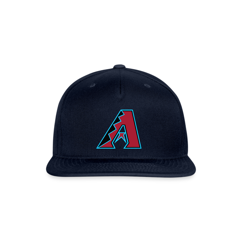 D Baks A TB Snapback Baseball Cap - navy