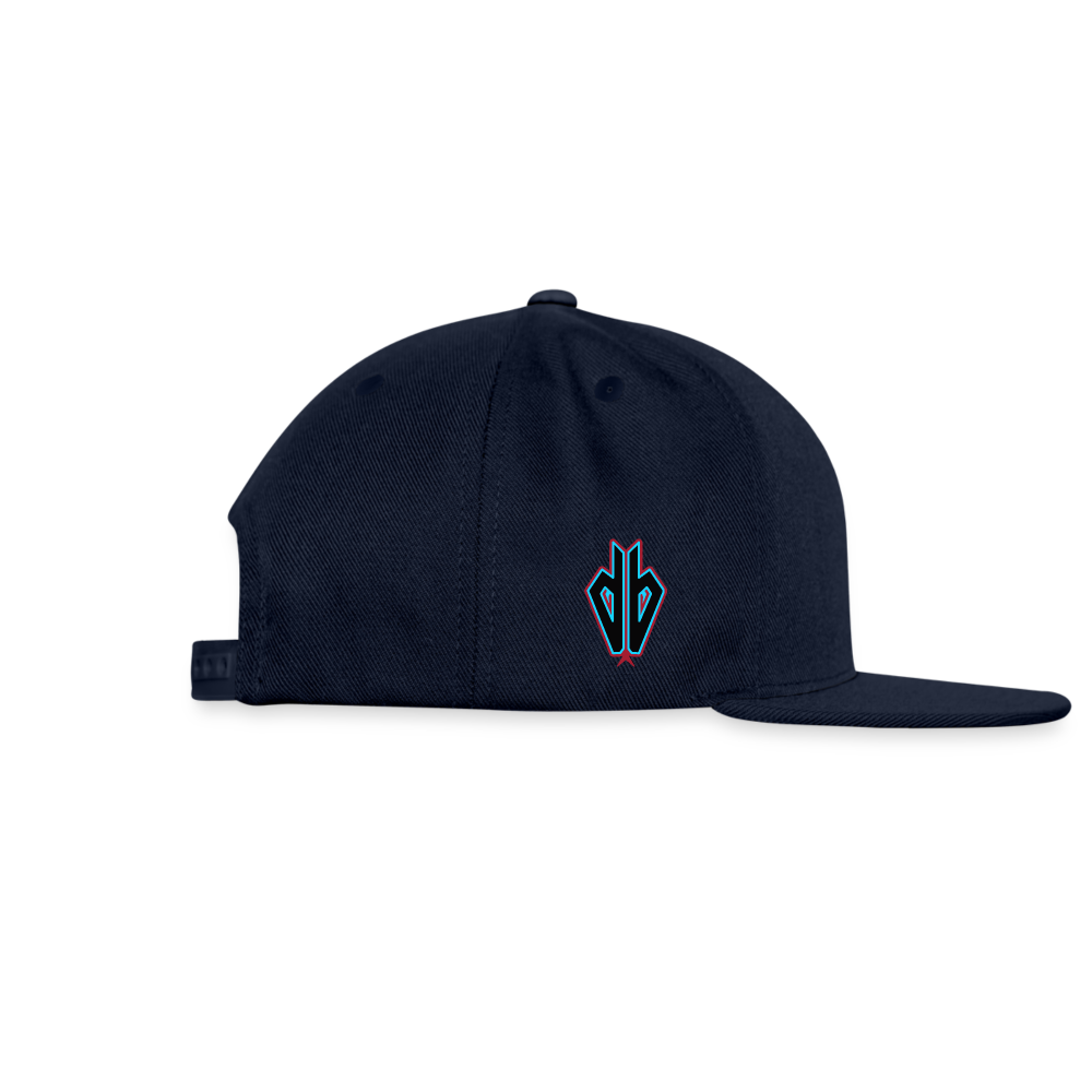 D Baks A TB Snapback Baseball Cap - navy