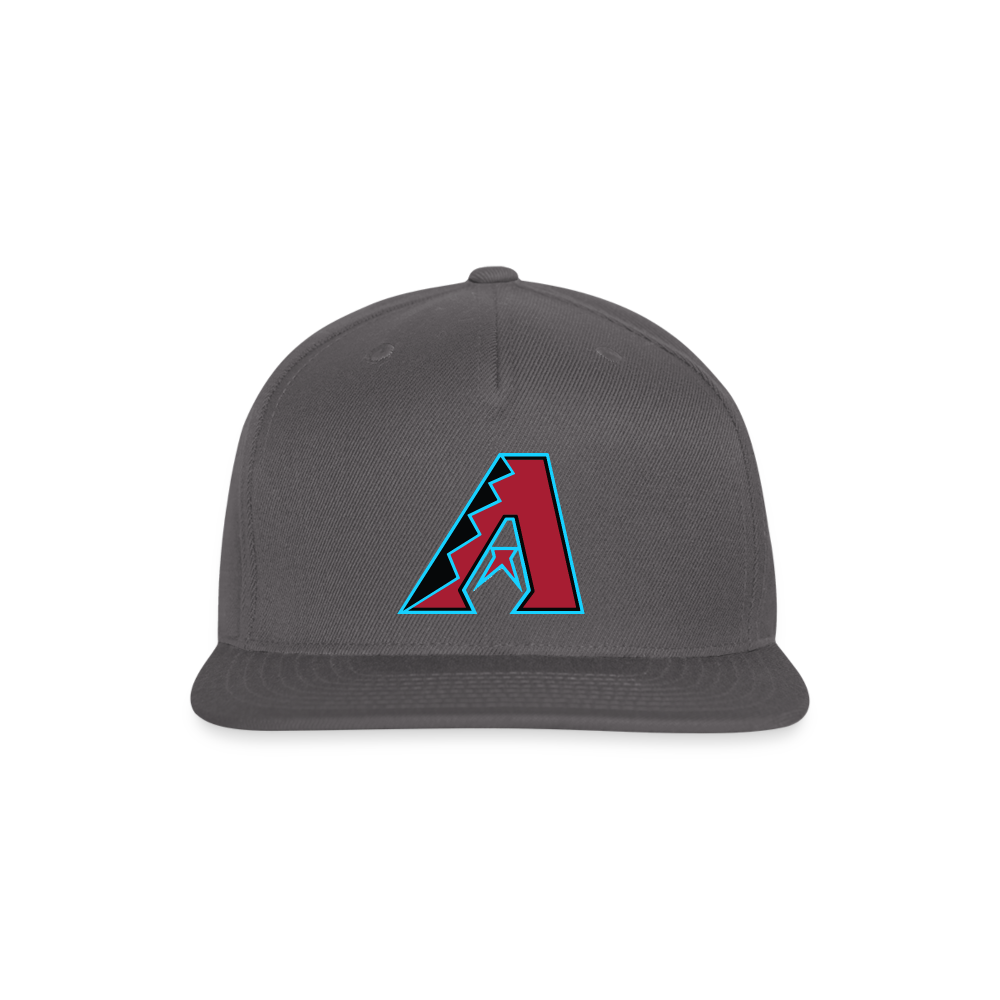 D Baks A TB Snapback Baseball Cap - dark grey