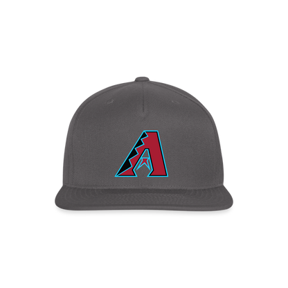 D Baks A TB Snapback Baseball Cap - dark grey