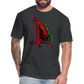 Low End 1 Fitted Cotton/Poly T-Shirt by Next Level - heather black