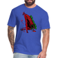 Low End 1 Fitted Cotton/Poly T-Shirt by Next Level - heather royal
