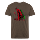 Low End 1 Fitted Cotton/Poly T-Shirt by Next Level - heather espresso