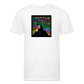 Mak M 1 Fitted Cotton/Poly T-Shirt by Next Level - white