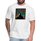 Mak M 1 Fitted Cotton/Poly T-Shirt by Next Level - white