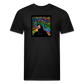 Mak M 1 Fitted Cotton/Poly T-Shirt by Next Level - black