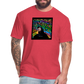 Mak M 1 Fitted Cotton/Poly T-Shirt by Next Level - heather red