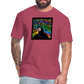 Mak M 1 Fitted Cotton/Poly T-Shirt by Next Level - heather burgundy