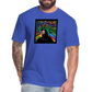 Mak M 1 Fitted Cotton/Poly T-Shirt by Next Level - heather royal