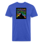 Mak M 1 Fitted Cotton/Poly T-Shirt by Next Level - heather royal