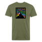 Mak M 1 Fitted Cotton/Poly T-Shirt by Next Level - heather military green