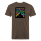 Mak M 1 Fitted Cotton/Poly T-Shirt by Next Level - heather espresso